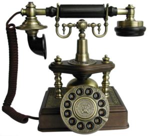 Bizzare but true: Did you know that telephones were once used to transmit your voice to someone in another location, and their voice back to you?