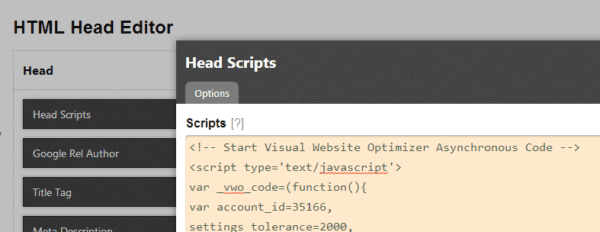 Tracking Code
