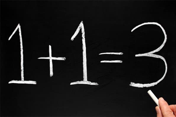 image of 1 plus 1 equals 3 equation