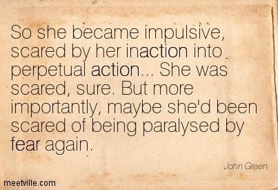 quote about inaction