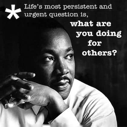 martine luther king image and quote