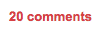 Reddit comment count