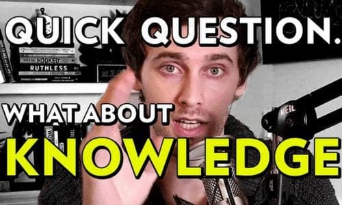 Is knowledge the key to success