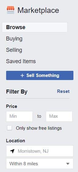 Facebook Marketplace