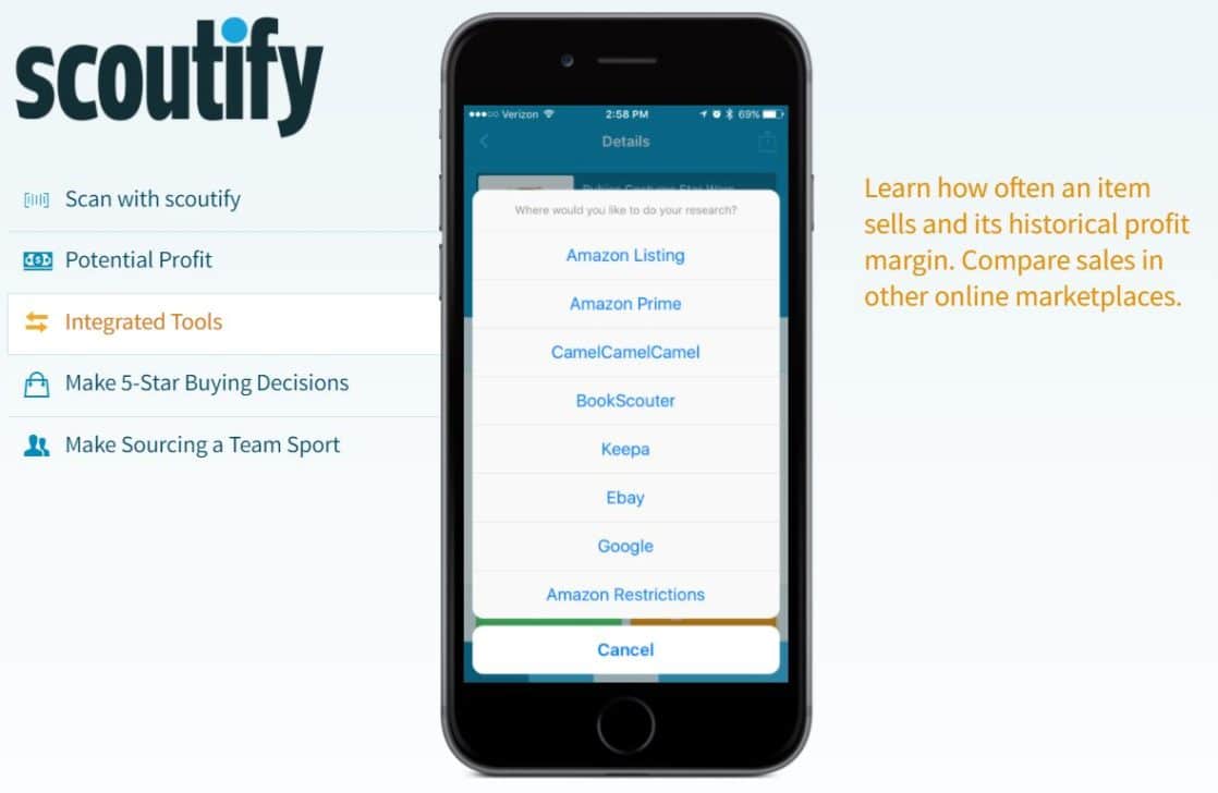 Scoutify Benefits for Retail Arbitrage