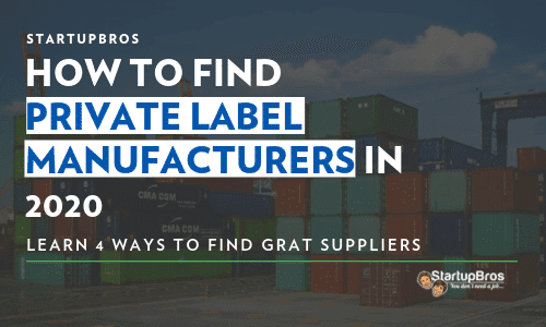 how to find private label manufacturers