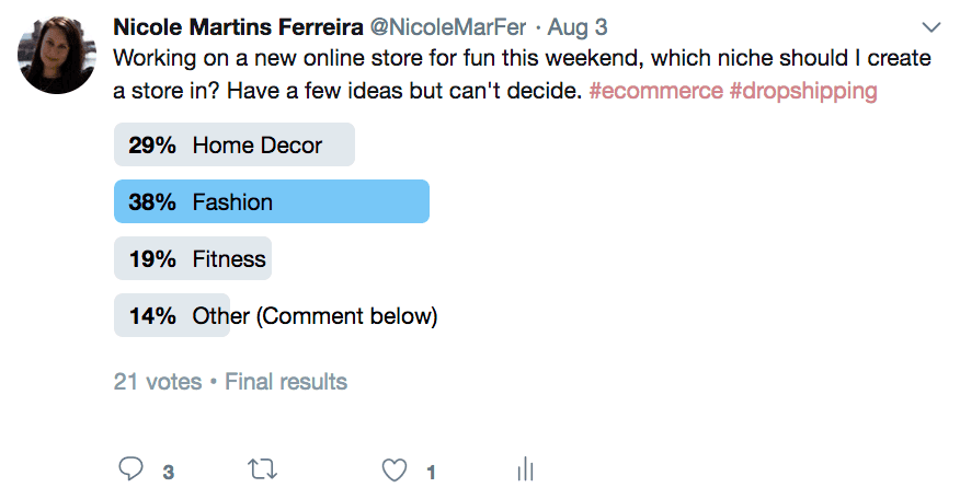 Using twitter for product ideas to buy on Alibaba