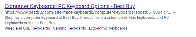Best buy Black Friday PPC Ad