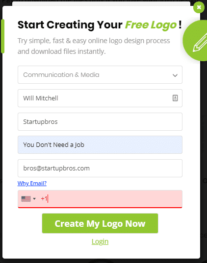 Design Iconic Account Creation