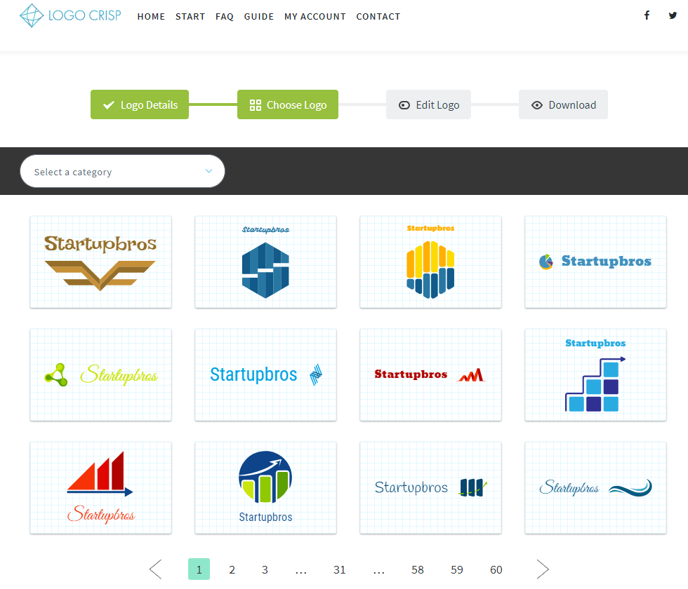LogoCrisp Logo Options