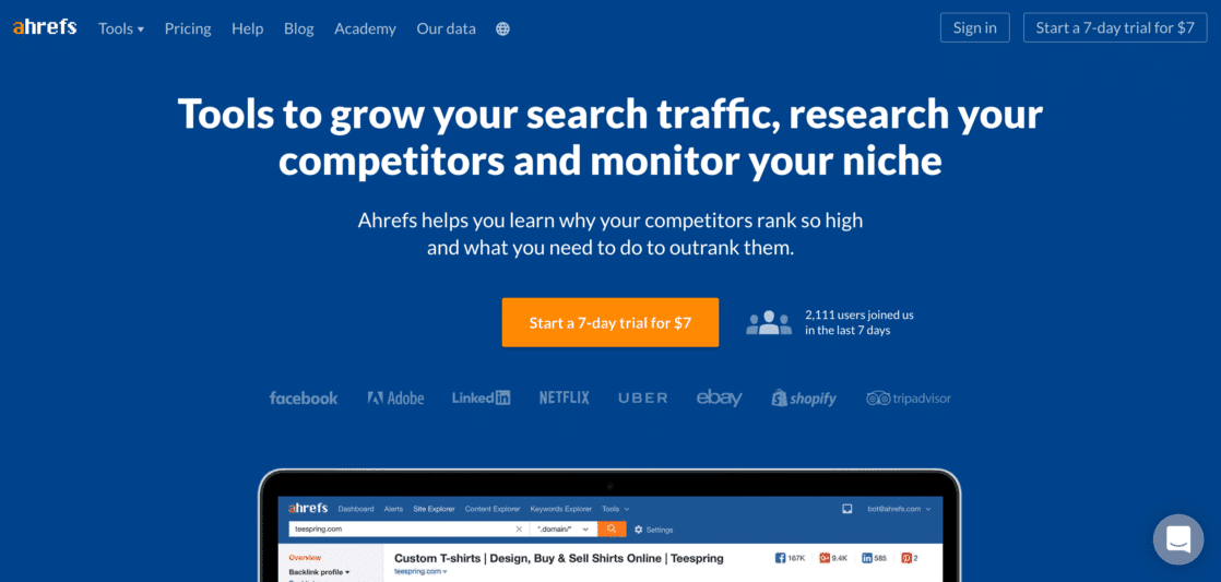 Using ahrefs for SEO