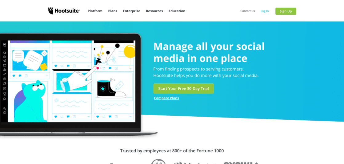 hootsuite for startups