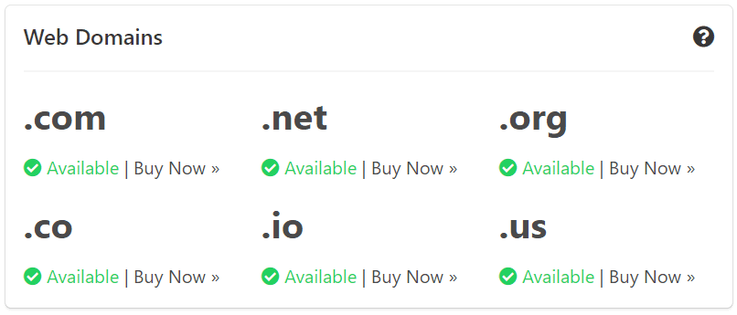 Formal Founder - Domain Name Availability