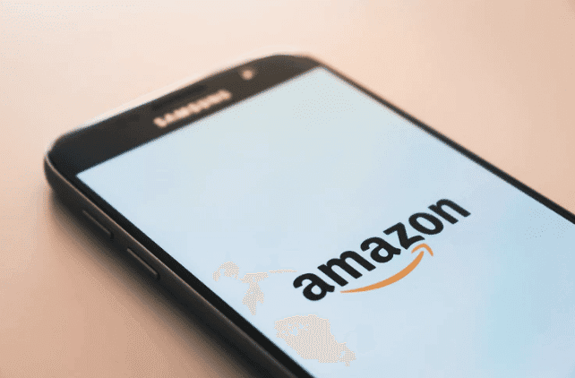 Amazon Logo on Mobile Phone