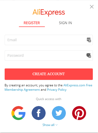 Creating an Account
