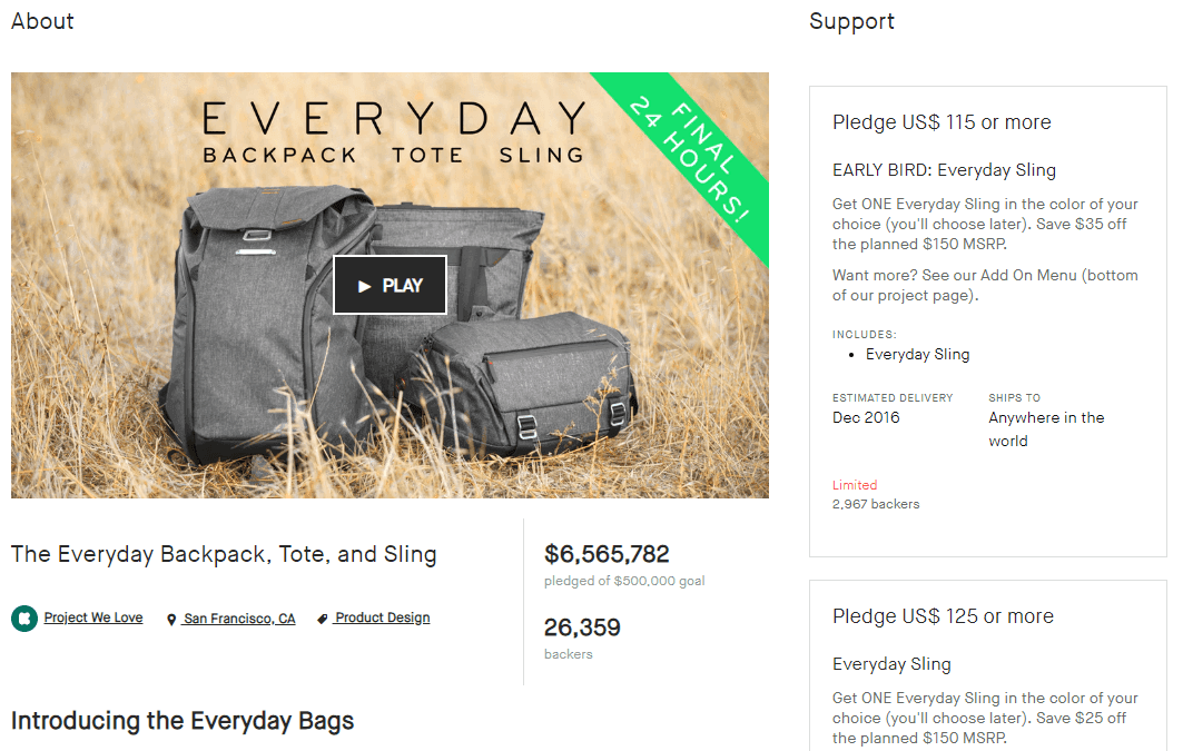 The Everyday Backpack Tote and Sling