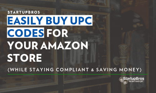 Easily buy UPC codes for your amazon business