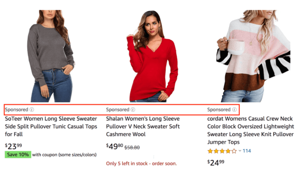 Amazon Sponsored Ads
