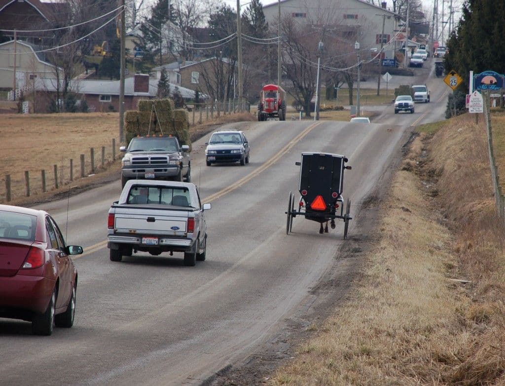 amish traffic