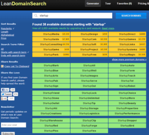 lean domain search
