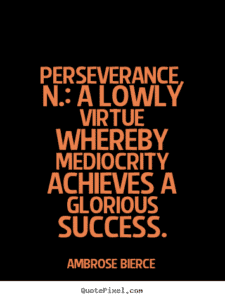 perseverance