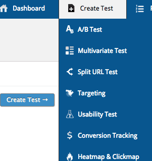 Click "A/B Test"