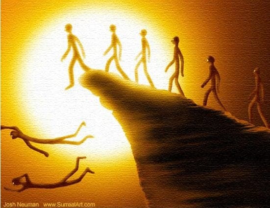 follow blindly