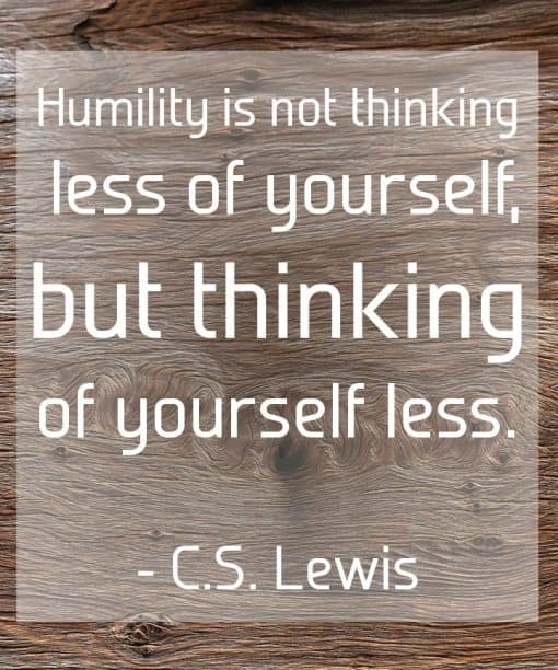 quotes about humility cs elliot