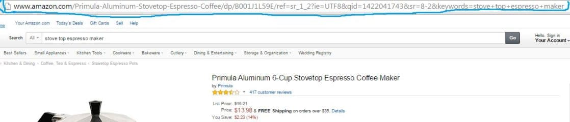 Amazon-URL-Query-Search-Hack