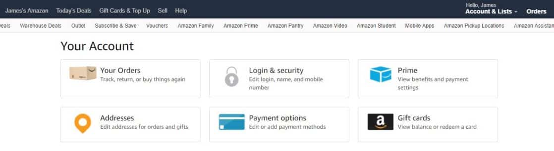 Using-amazon-orders-section-to-find-freelance-writing-niche