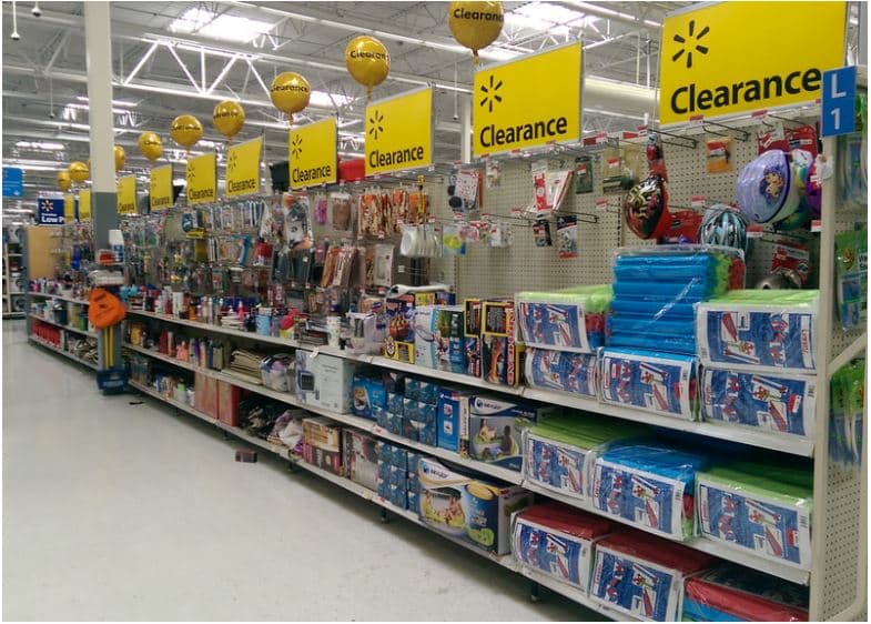 Walmart Clearance Sale