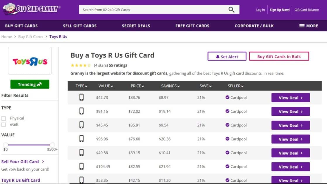 Granny-Gift-Cards-for-Toys-R-Us-Retail-Arbitrage