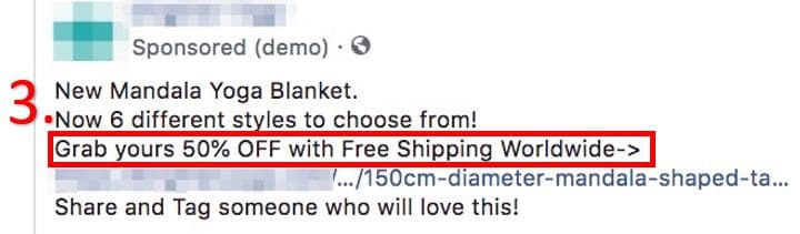 FB Ad Copy Breakdown