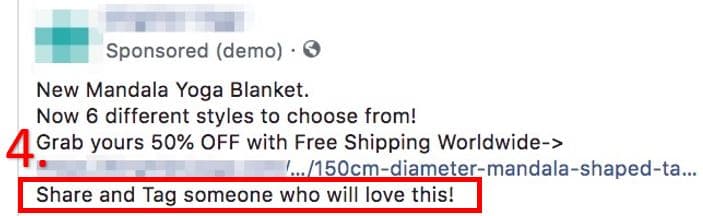 FB Ad Copy Breakdown