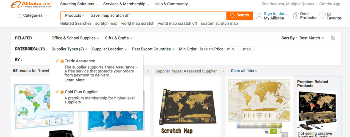 Buying from Alibaba - Choosing Product to Buy on Alibaba