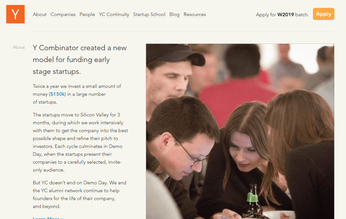 YCombinator-Application-Page