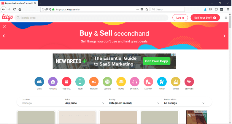 online marketplace letgo