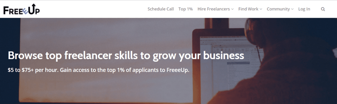 Freeeup skills section