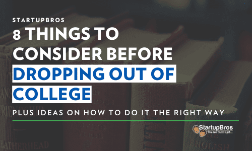 8 things to consider before dropping out of college - blog image
