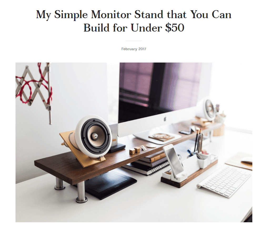 step by step simple blog post example