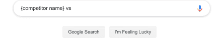 Google Search Query Example