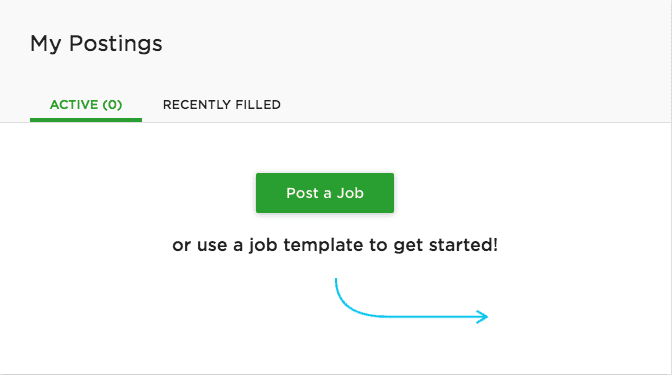Post a Job on Upwork