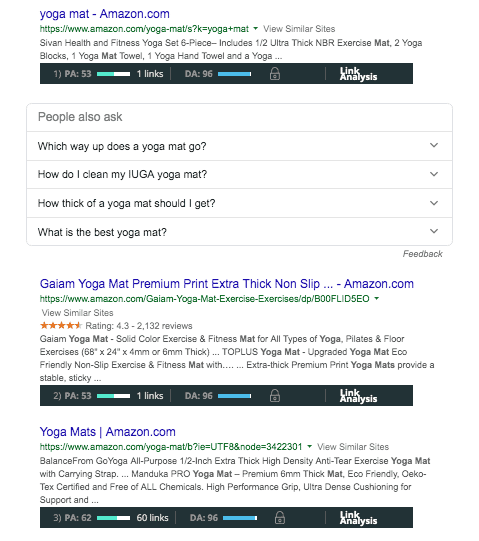 MozBar Chrome Extension