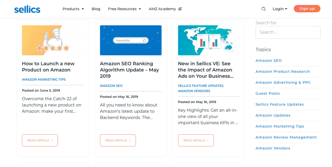 Sellics Blog