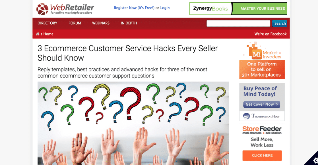 Web Retailer