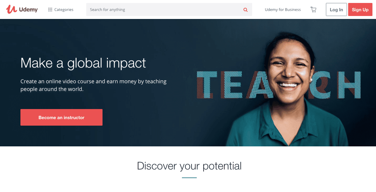 Become an Instructor on Udemy