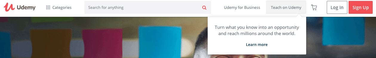 Teach on Udemy