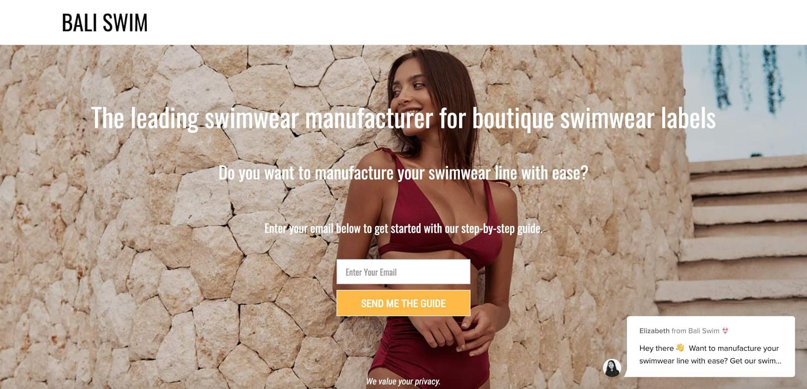 Swimwear Private Label Manufacturer Bali Swim