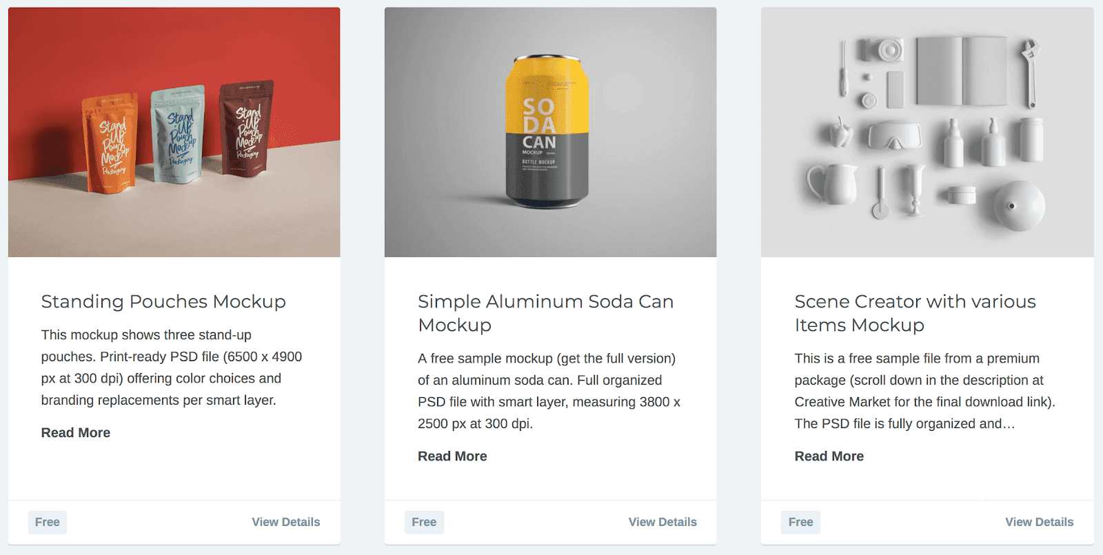 Use product examples when contacting manufacturers