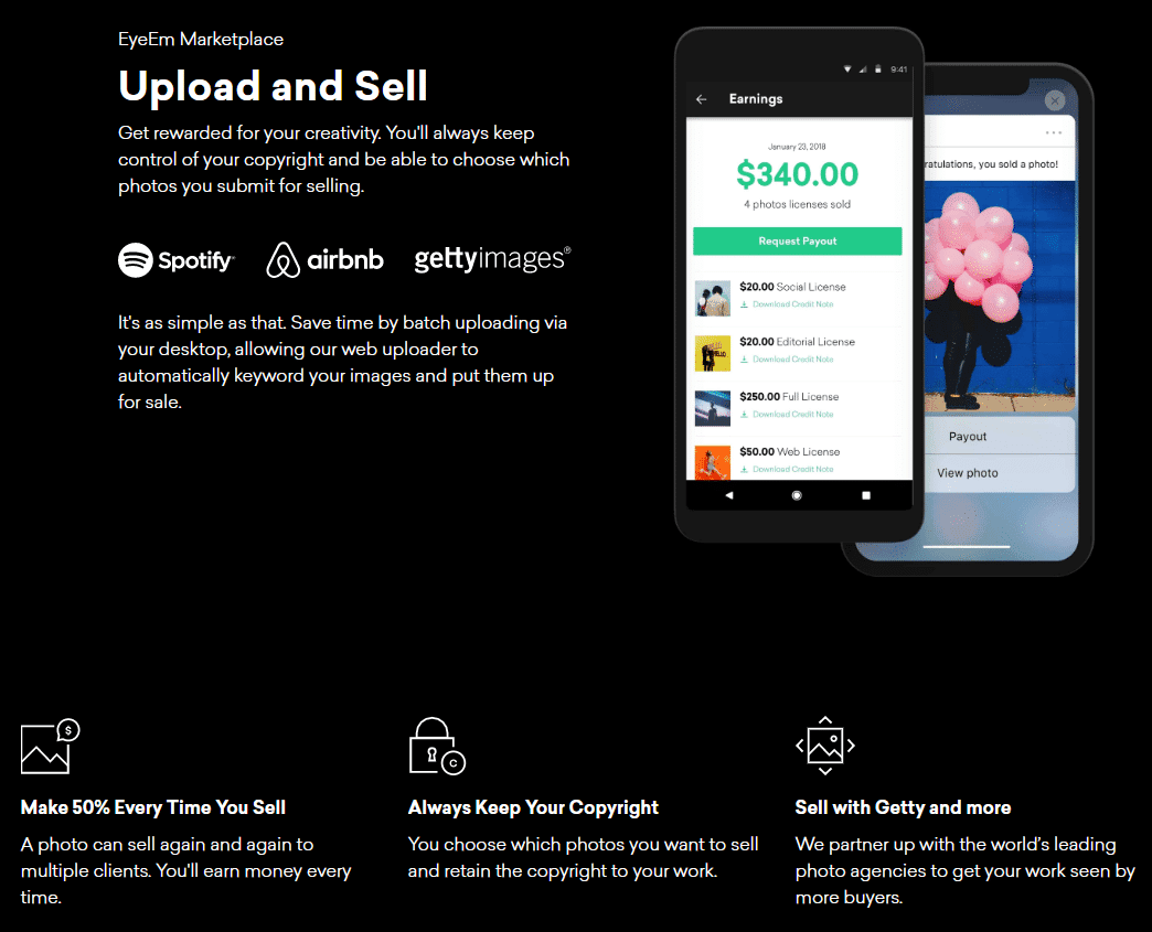eyeEm royalty program